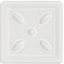 habillage ceramique blanc calce